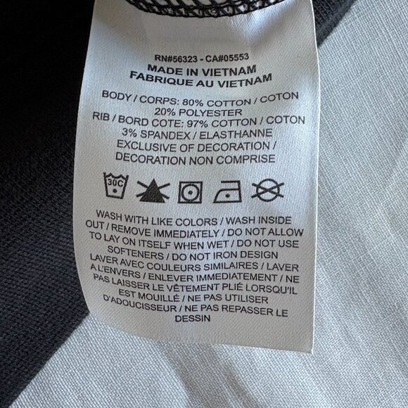 Nike Womens Future Femme Crop Fleece Black Sweatshirt Size XXL Embroidered Logo - Picture 6 of 14